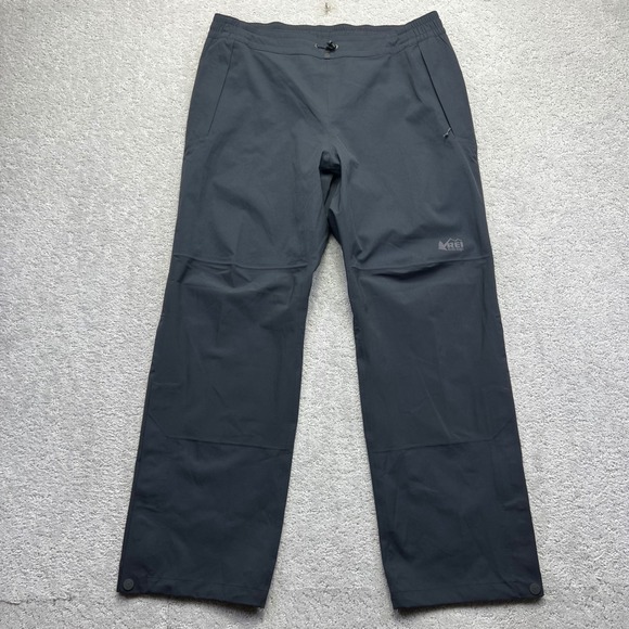 REI Other - REI Co-op HydroWall 2.5L Pants Mens Large Black Waterproof Hiking Rain Shell